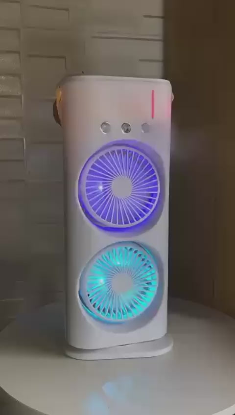 Double Spray Mini AC – Instant Cooling Power